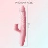 Potężny wibrator liżący cipkę różowy Fanny usb